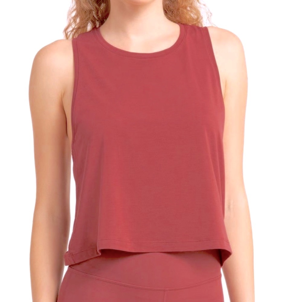 Zella crop swing tank top